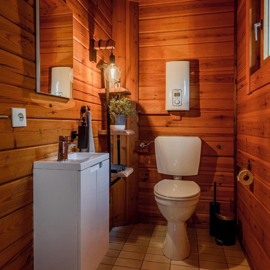 Blockhaus Eifelsteig W/ Kamin Garten & Feuerstelle Berndorf  外观 照片