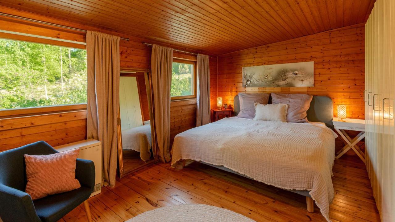Blockhaus Eifelsteig W/ Kamin Garten & Feuerstelle Berndorf  外观 照片