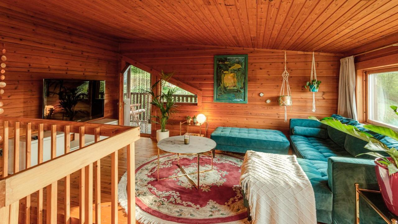 Blockhaus Eifelsteig W/ Kamin Garten & Feuerstelle Berndorf  外观 照片